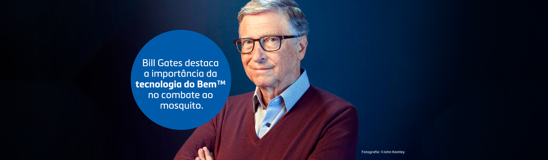 Bill Gates fala sobre Tecnologia do Bem™ usada pela Bioseta